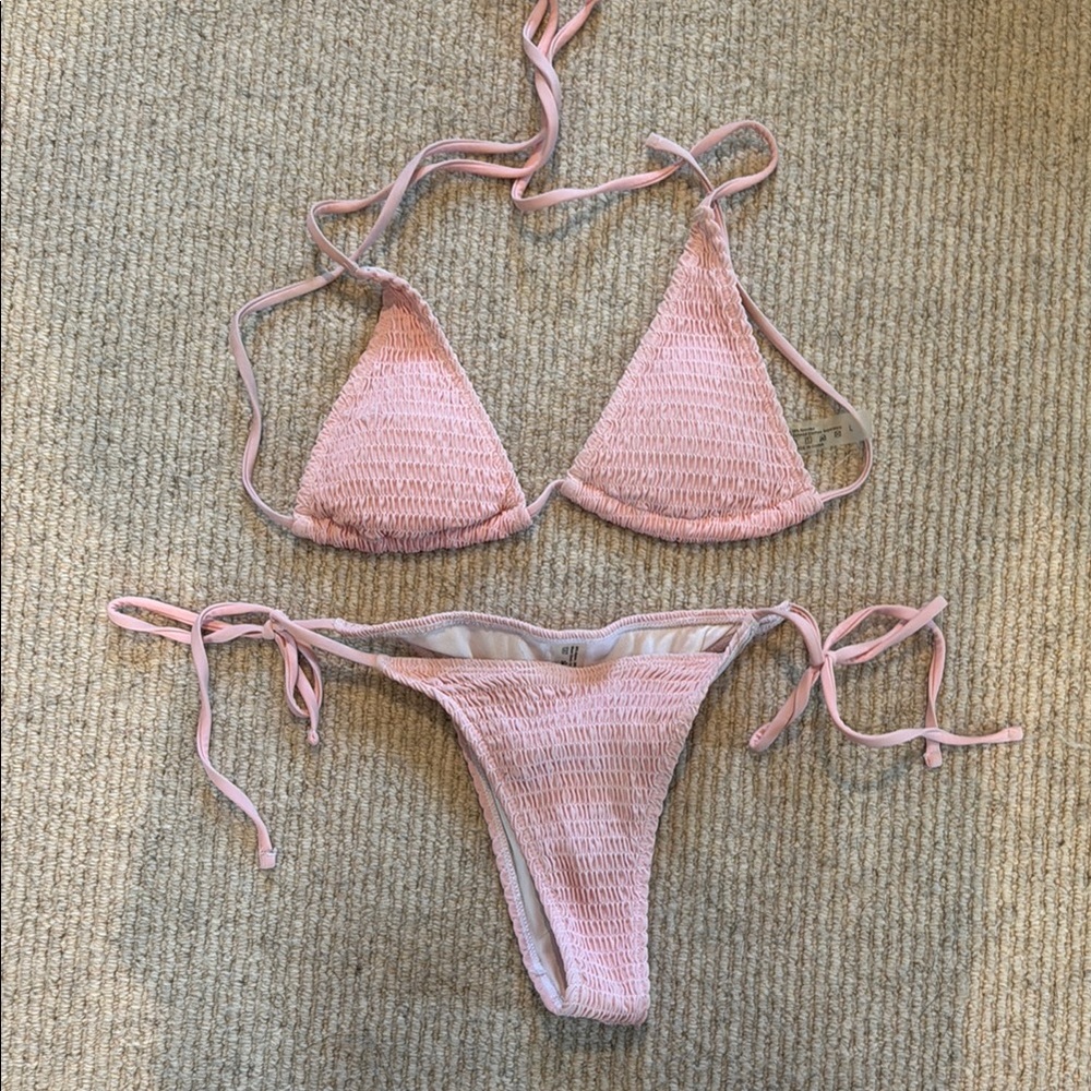 SHEIN Pink Bikini Set